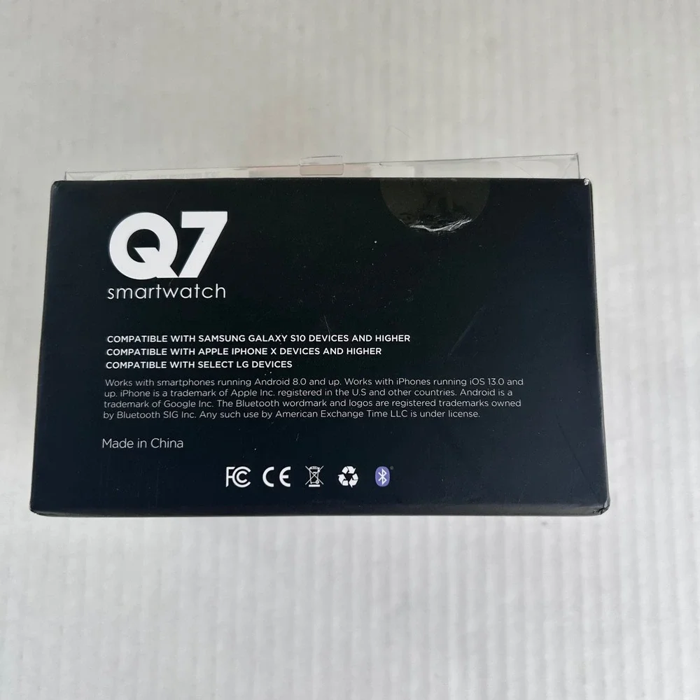 Q7 smartwatch rose